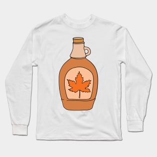 Maple Syrup Bottle Long Sleeve T-Shirt